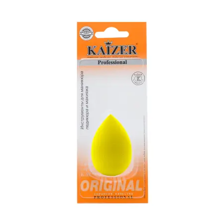 KAIZER Спонж латексный, форма яйца, цвет ассорти - 5