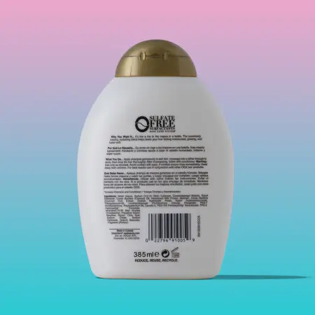 OGX Шампунь питательный с кокосовым молоком / Nourishing Coconut Milk Shampoo 385 мл - 2