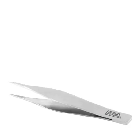 NIPPON NIPPERS Пинцет для кожи, острый край с насечкой, широкий, длина 95 мм - 1