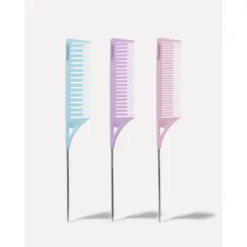 FRAMAR Комплект расчёсок для набора прядей, цвета пастели / Dreamweaver Comb Pastel, фото 2