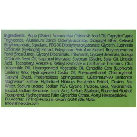 ANNA LOTAN Крем нежный вокруг глаз Гринс / Tender Eye Contour Cream GREENS 30 мл - 4