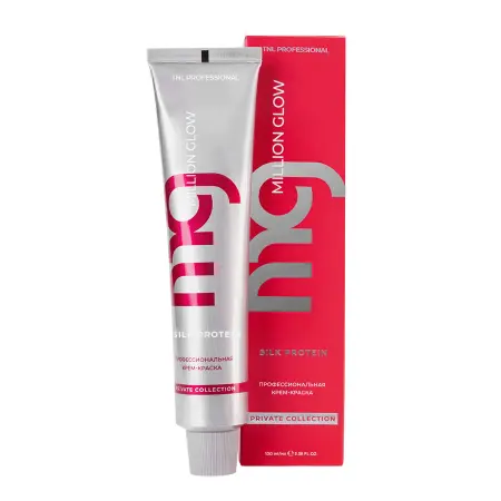 TNL Professional 9.00 крем-краска для волос, очень светлый блонд интенсивный / Million glow Private collection 100 мл - 2