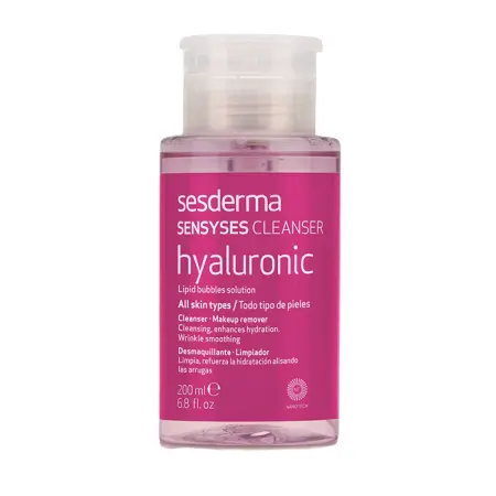 SESDERMA Лосьон липосомальный увлажняющий для снятия макияжа / SENSYSES CLEANSER Hyaluronic 200 мл - 1