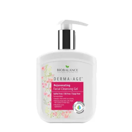 BIOBALANCE Гель для умывания / DERMA AGE REJUVENATING FACIAL CLEANSING GEL 250 мл - 1