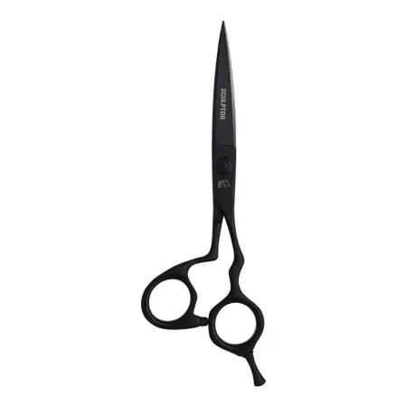 MUSTANG PROFESSIONAL (США) Ножницы прямые Mustang Premium SCULPTOR NPR015 Черный 5,75 дюйм - 2