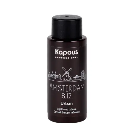 KAPOUS 8.12 краситель жидкий полуперманентный для волос, Амстердам / LC Urban 60 мл - 2