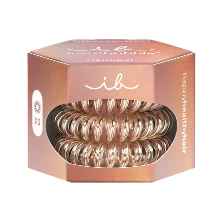 INVISIBOBBLE Резинка-браслет для волос / invisibobble ORIGINAL PREMIUM Bronze me Pretty - 2