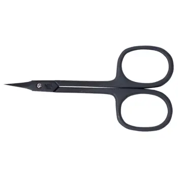 DEWAL PROFESSIONAL Ножницы для кутикулы Black Edition, черные матовые (306black), фото 3