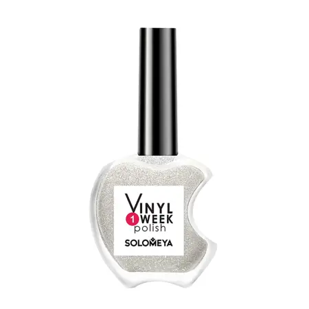 SOLOMEYA 9 лак недельный для ногтей / One Week Vinyl Polish Snowstorm 13 мл - 1