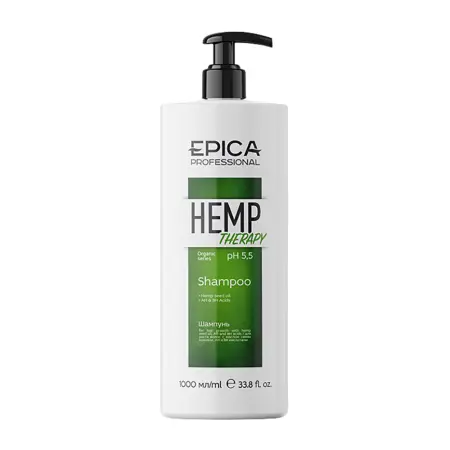 EPICA PROFESSIONAL Шампунь для роста волос / Hemp therapy Organic 1000 мл - 3