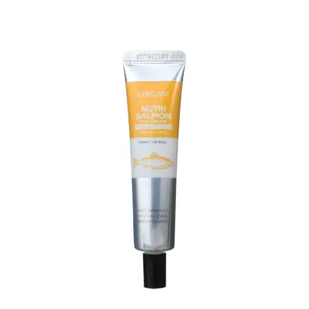 LEBELAGE Крем для кожи вокруг глаз питательный с маслом лосося / Lebelage Eye Cream Nutri Salmon 40 мл - 1