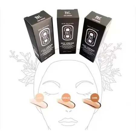 YU.R Крем корректирующий для лица, средний / CCC Cream medium 50 мл - 4