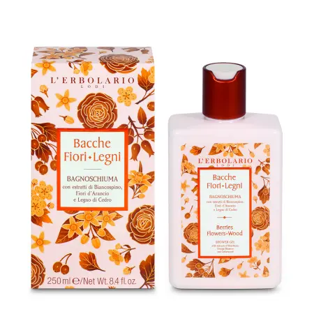 LERBOLARIO Гель для душа освежающий / Berries Flowers Wood Shower Gel 250 мл - 2
