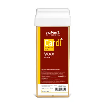 RUNAIL Воск для депиляции, натуральный / Cardi 100 мл, фото 2