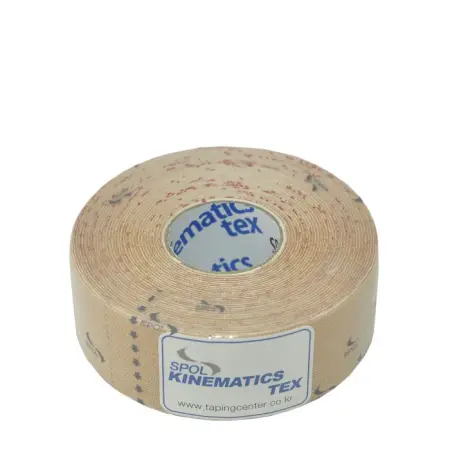 SPOL Кинезио тейп бежевый 2,5 см х 5 м SPOL TAPE - 1