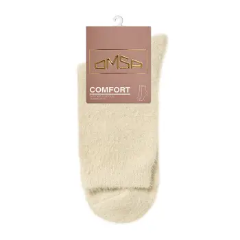 Носки из нитки травка с добавлением люрекса Beige 39-41 / COMFORT 350