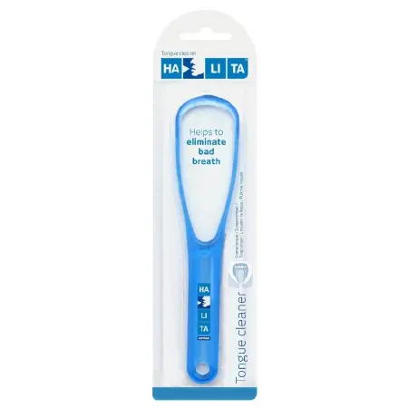 DENTAID Скребок для полости рта в твердой упаковке Halita Tongue Cleaner - 1