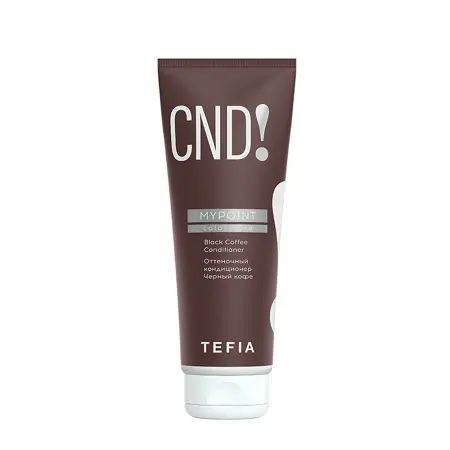 TEFIA Кондиционер оттеночный Черный кофе / MYPOINT COLOR CARE 250 мл - 1