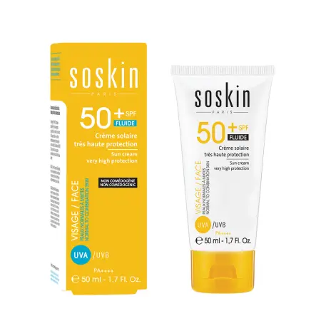 SOSKIN Флюид солнцезащитный SPF50 / Low-Tox® Sun Cream Fluid 50 мл - 2