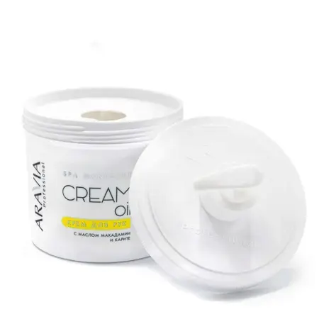 ARAVIA Professional Крем с маслом макадамии и карите для рук / Cream Oil 550 мл - 2