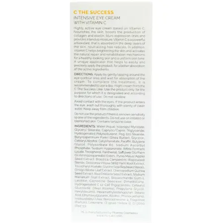HOLY LAND Крем для век увлажняющий с витаминами / C The Success Intensive Eye Cream 15 мл - 3