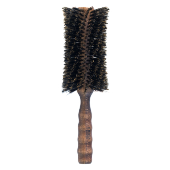 IBIZA HAIR Щетка круглая, закрученная, вогнутая для укладки волос, диаметр 80 мм (красное дерево), фото 1