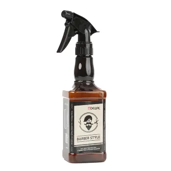 DEWAL PROFESSIONAL Распылитель пластиковый, коричневый / BARBER STYLE 450 мл, фото 2