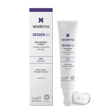 SESDERMA Крем-контур для зоны вокруг глаз клеточный активатор / SESGEN 32 CELL ACTIVATING Eye contour cream 15 мл - 2