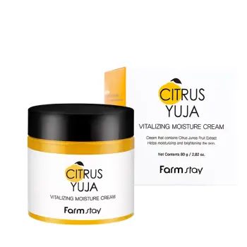 FARMSTAY Крем увлажняющий для лица с витаминами / Citrus Yuja Vitalizing Moisture Cream 80 гр, фото 2