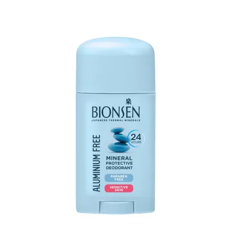 BIONSEN Дезодорант минеральная защита / Alu-Free Mineral Protective Deodorant Sensitive Skin 40 мл - 1