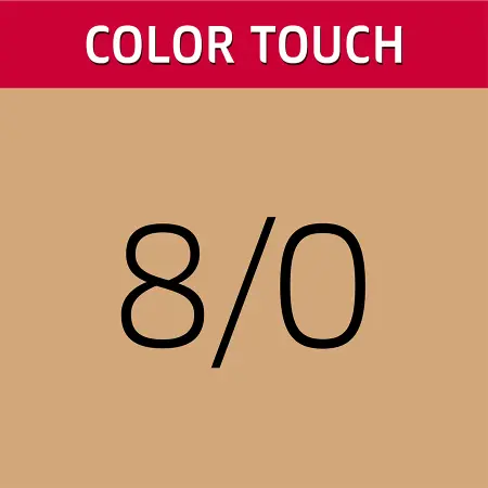 WELLA 8/0 краска для волос, светлый блонд / Color Touch 60 мл - 2