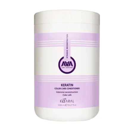KAARAL Кондиционер кератиновый для восстановления окрашенных волос / AAA KERATIN COLOR CARE 1000 мл - 1