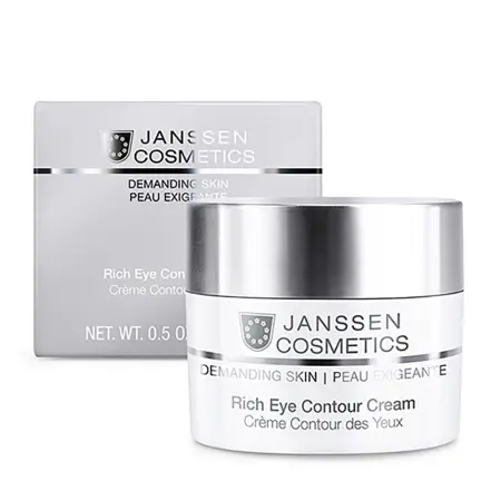 JANSSEN COSMETICS Крем питательный для кожи вокруг глаз / Rich Eye Contour Cream DEMANDING SKIN 15 мл - 2