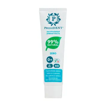 PRESIDENT Паста зубная детская 0+ (25 RDA) / President Zero 32 г, фото 1