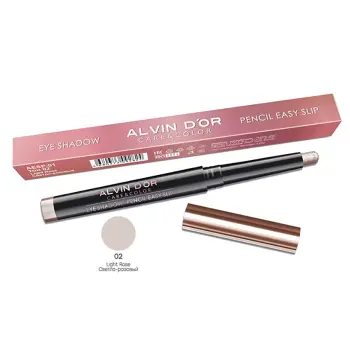 ALVIN D OR Тени-карандаш для век, тон 02 / Pencil easy slip light rose 0,29 гр, фото 2