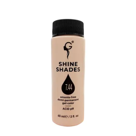 GERA Professional 7.44 гель-краситель для волос без аммиака / Shine Shades 60 мл - 2