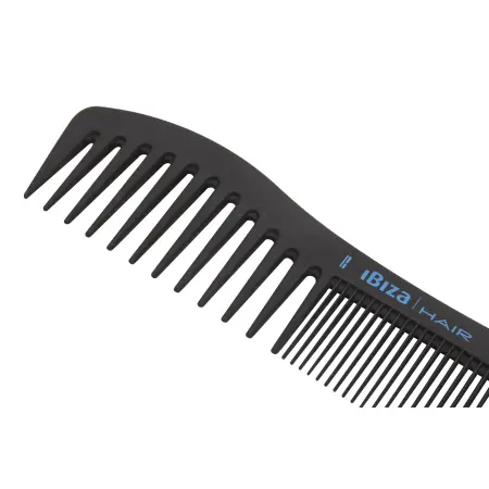 IBIZA HAIR Расческа карбоновая волнистая / Carbon Comb Wave - 2