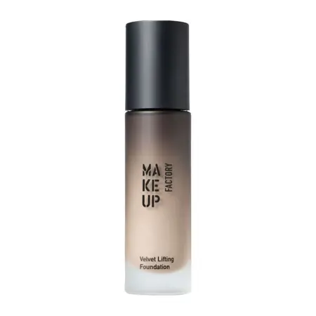MAKE UP FACTORY Крем тональный с эффектом лифтинга, тон 06 ванильная роза / VELVET LIFTING FOUNDATION 30 мл - 1