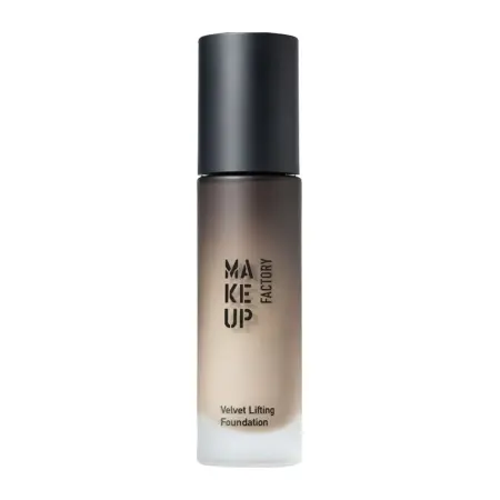 MAKE UP FACTORY Крем тональный с эффектом лифтинга, тон 05 натуральный светлый / VELVET LIFTING FOUNDATION 30 мл - 1