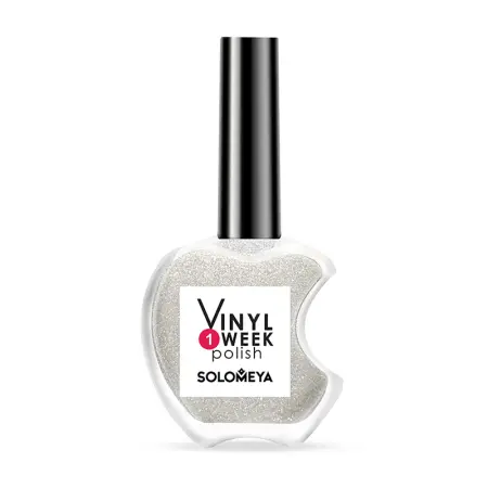 SOLOMEYA 9 лак недельный для ногтей / One Week Vinyl Polish Snowstorm 13 мл - 2