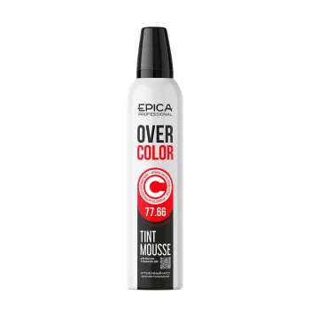 Мусс оттеночный для волос, Красная смородина 77.66 / OverColor 250 мл