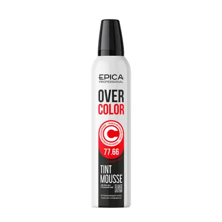 EPICA PROFESSIONAL Мусс оттеночный для волос, Красная смородина 77.66 / OverColor 250 мл - 1