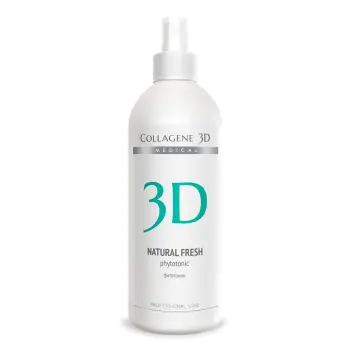 MEDICAL COLLAGENE 3D Фитотоник / Natural Fresh 500 мл проф., фото 3