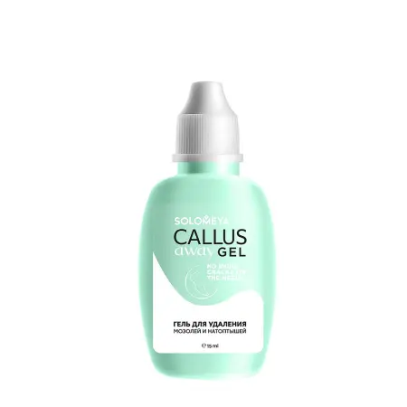 SOLOMEYA Гель для удаления мозолей / Callus Away Gel 15 мл - 1