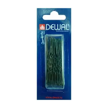 DEWAL PROFESSIONAL Шпильки черные, волна 60 мм, 24 шт/уп (на блистере), фото 3