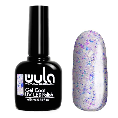 WULA NAILSOUL 442 гель-лак опаловое покрытие / Opal gel coat 10 мл - 1