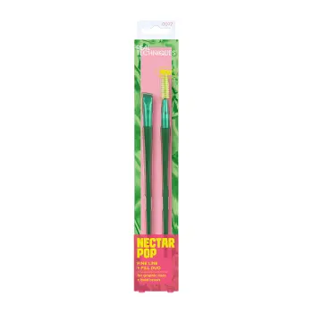 Набор кистей для макияжа глаз и бровей / Real Techniques Nectar Pop Fine Line + Fill Duo