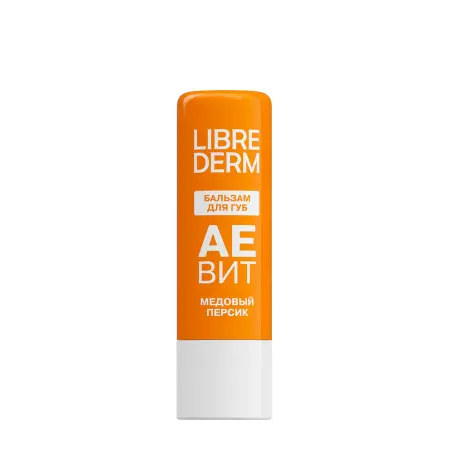 LIBREDERM Бальзам для губ Медовый персик / AEVIT 4 гр - 1