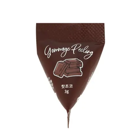 MED:B Маска-гоммаж очищающая с экстрактом какао / Med B Hot Cacao Gommage Peeling 10*3 гр - 3