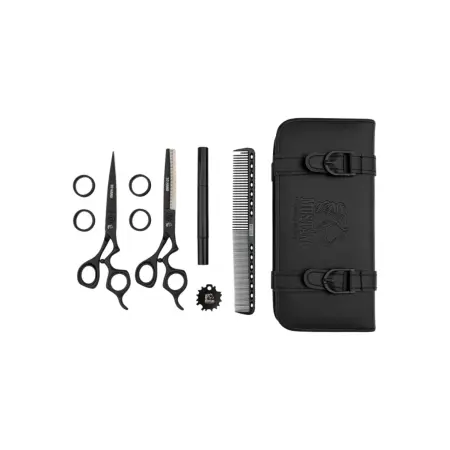 MUSTANG PROFESSIONAL (США) Набор ножниц Mustang Professional 3D HAND NP03 Черный 6,0 дюймов - 3